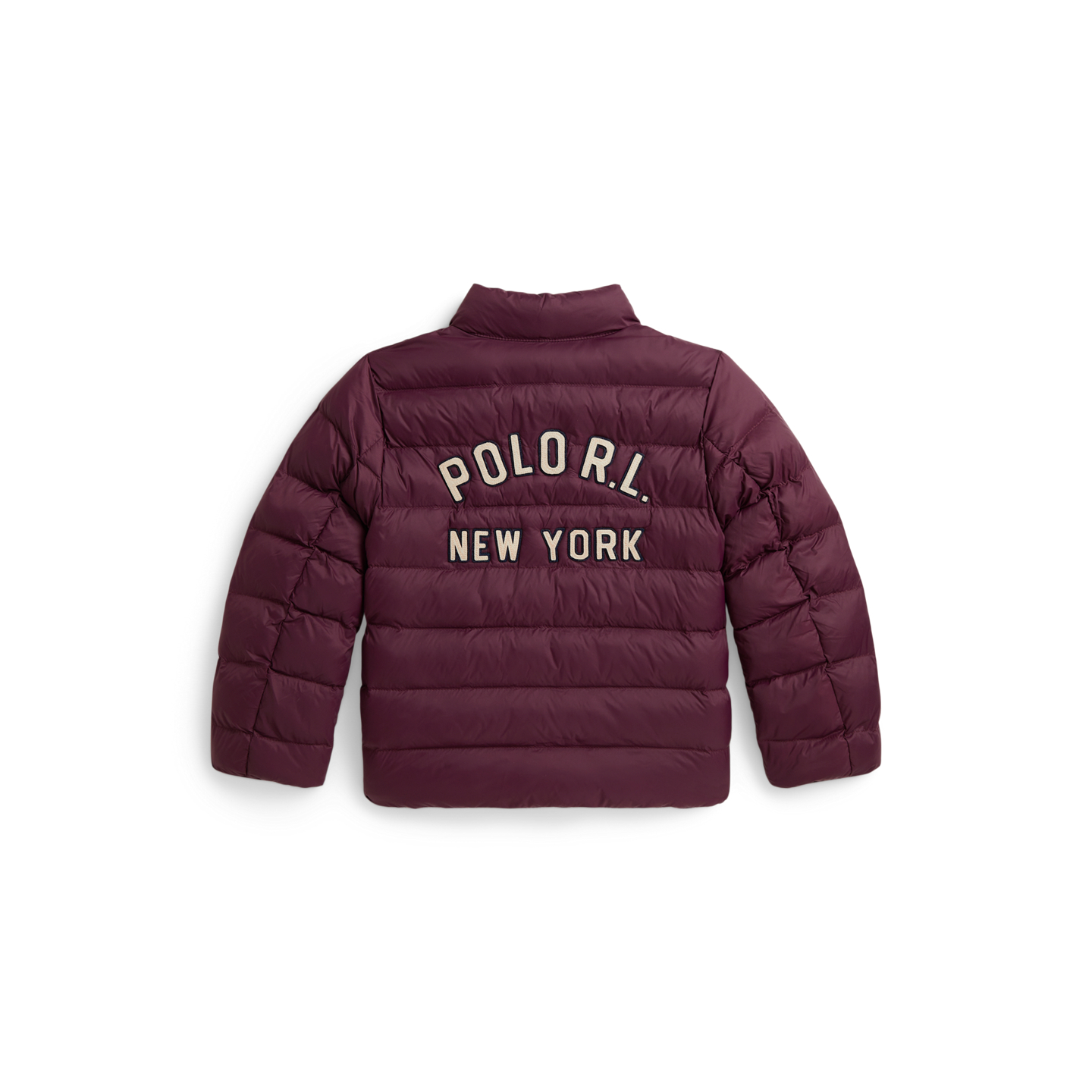 Детская куртка Ralph Lauren The Colden Packable Quilted, цвет: Насыщенный рубиновый — фото 1