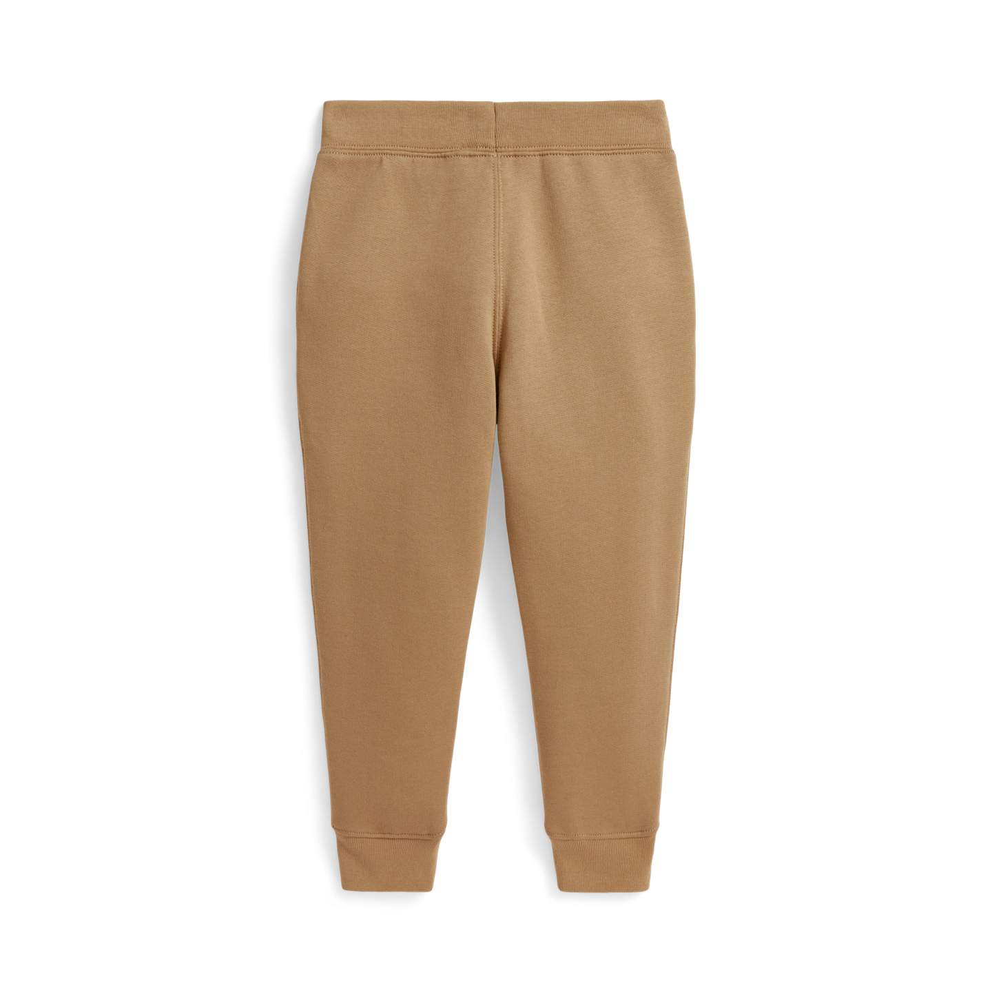 Детские брюки Ralph Lauren Fleece Letter Jogger, цвет: Верблюжий — фото 1
