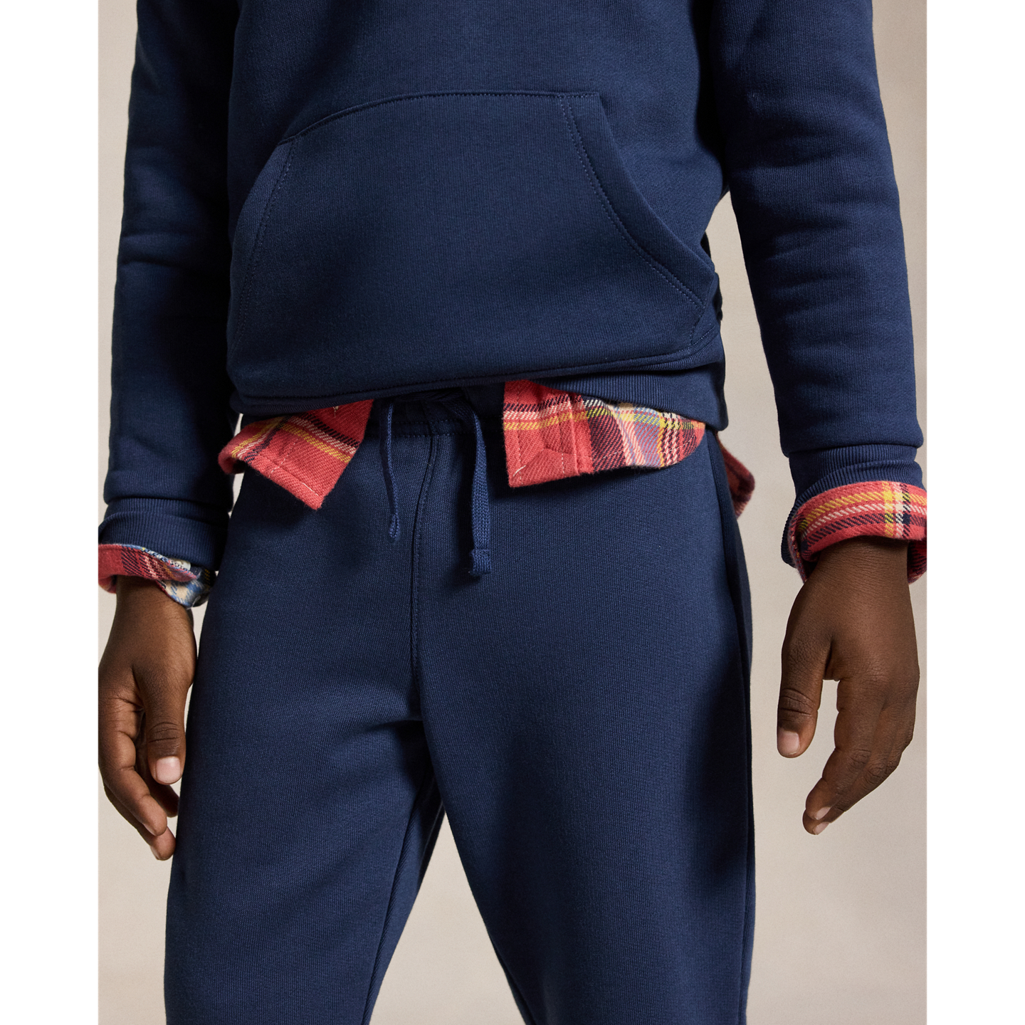 Детские комплекты Ralph Lauren Polo Sportsman Fleece Pullover & Pant, цвет: Тёмно-синий — фото 3