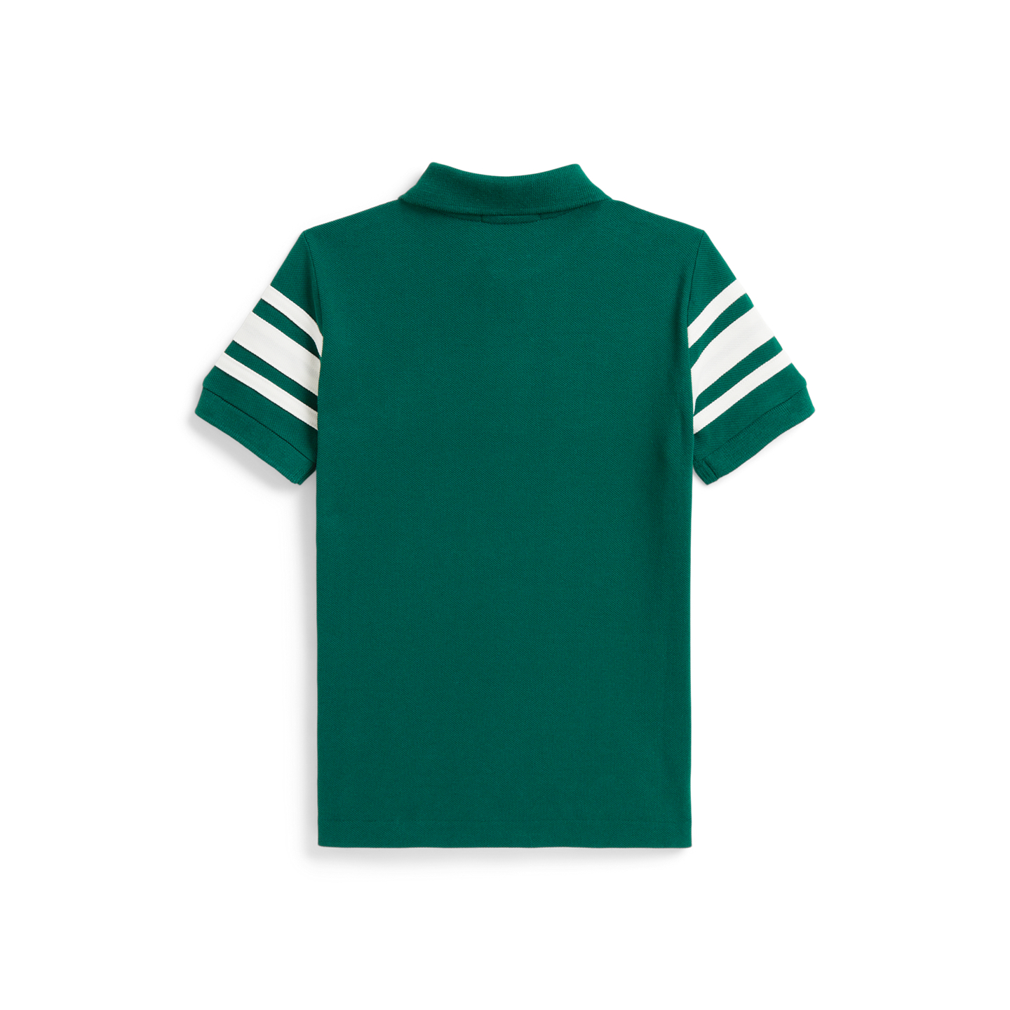 Детское поло Ralph Lauren Big Pony Cotton Mesh Polo, цвет: Тёмно-зелёный — фото 1