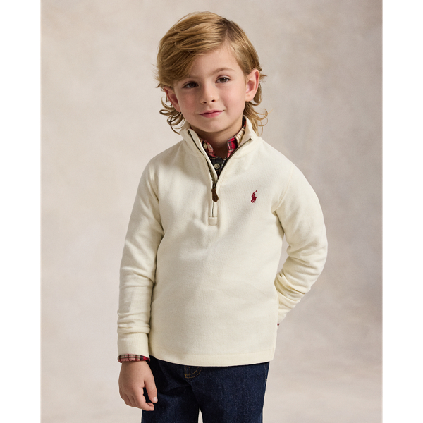 Estate-Rib Quarter-Zip Pullover
