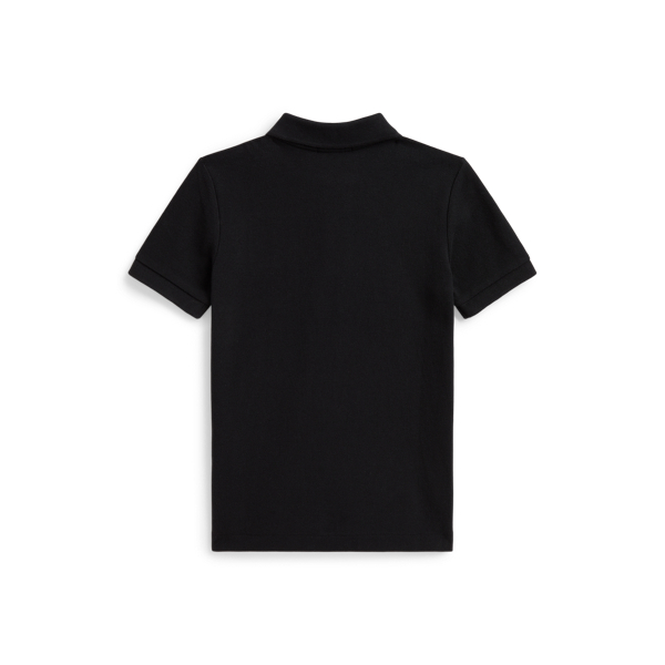 Double-Pony Cotton Mesh Polo Shirt