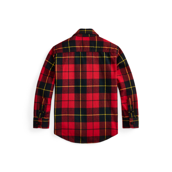 Plaid Cotton Flannel Workshirt