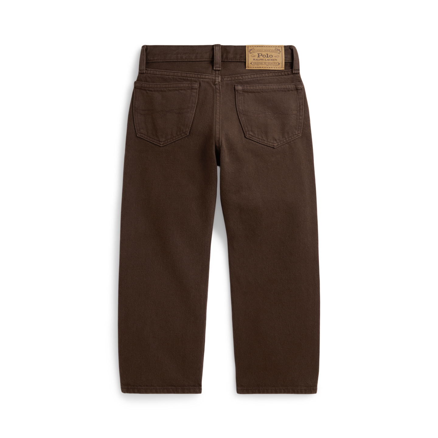 Детские джинсы Ralph Lauren Lynwood Relaxed Fit, цвет: Коричневый — фото 1