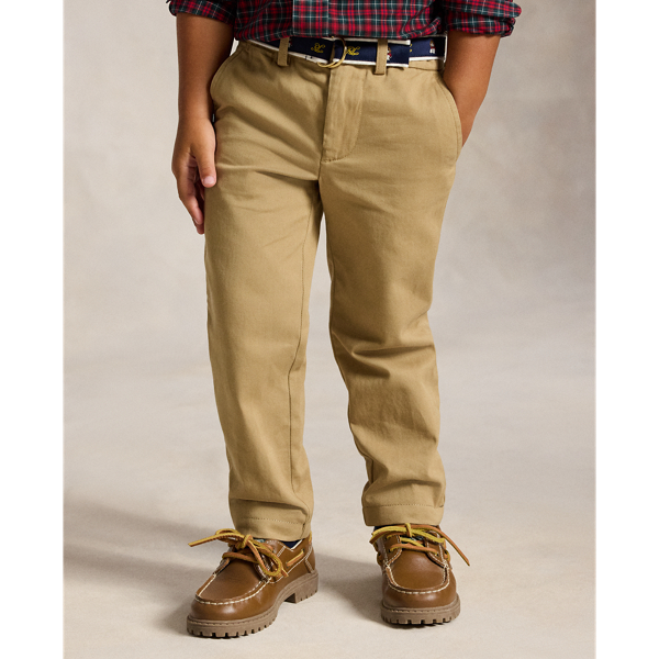 Plaid Poplin Shirt, Belt & Chino Pant