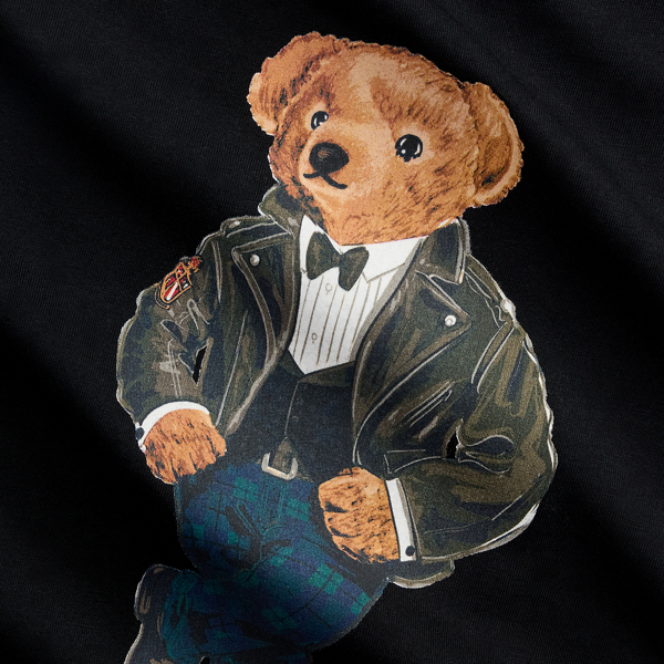 Polo Bear Cotton Jersey T-Shirt