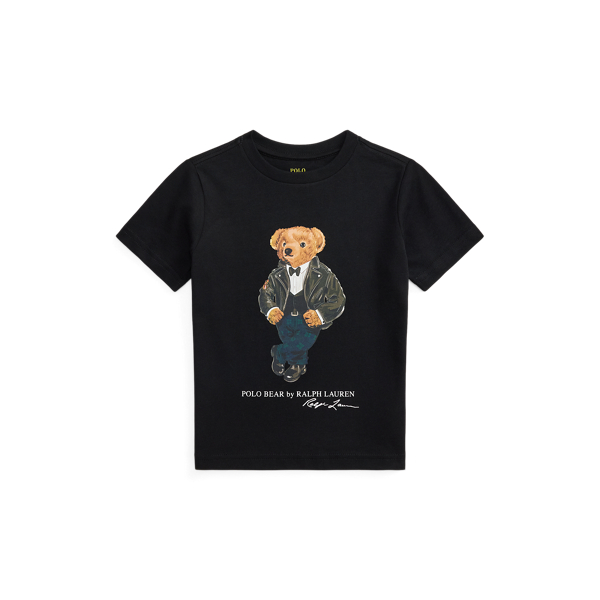 Polo Bear Cotton Jersey T-Shirt