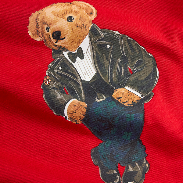Polo Bear Cotton Jersey Tee