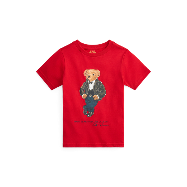 Polo Bear Cotton Jersey Tee