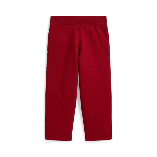 Velvet-Appliqu&eacute; Wide-Leg Sweatpant