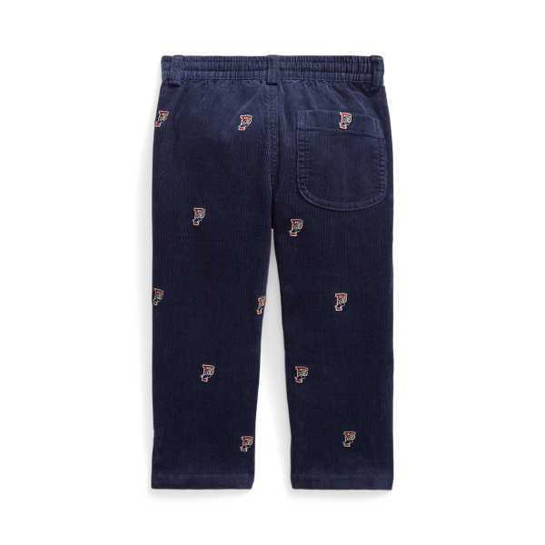 Hunter Navy P-Wing Stretch Corduroy Easy Trouser Boys 1.5-6 Years 2