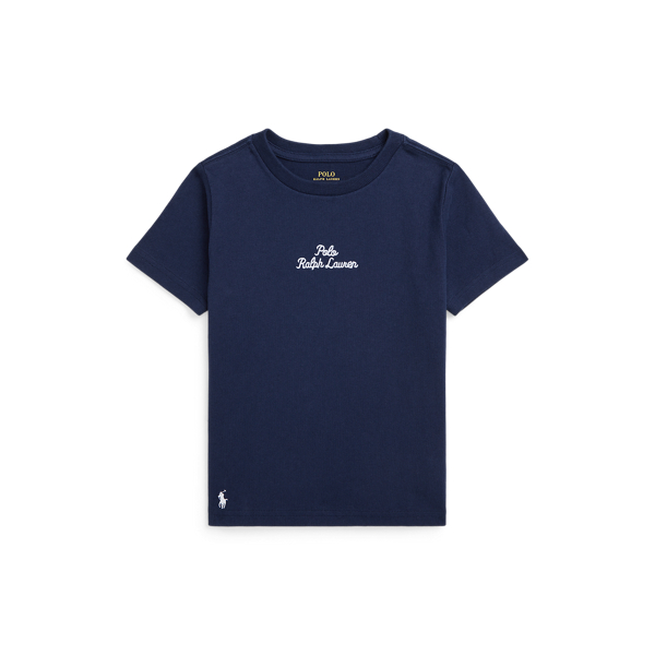 Baumwolljersey-T-Shirt mit Logo