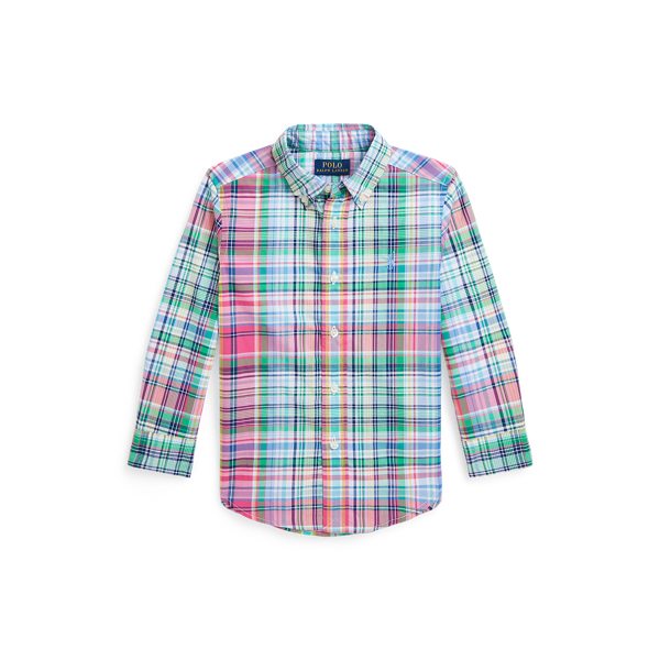 Striped Cotton Poplin Shirt