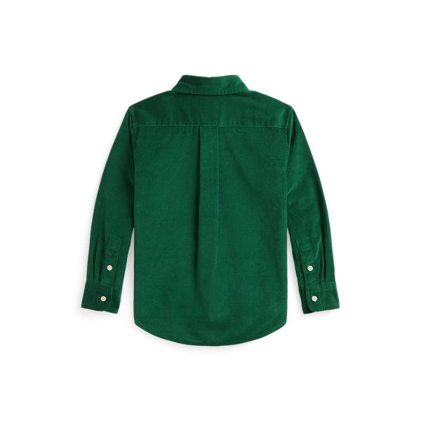 Hemd aus Baumwollkordsamt Boys 1.5-6 Years in Neues Waldgr&uuml;n 2