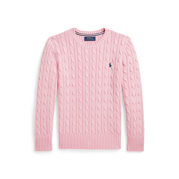Pull en coton torsadé