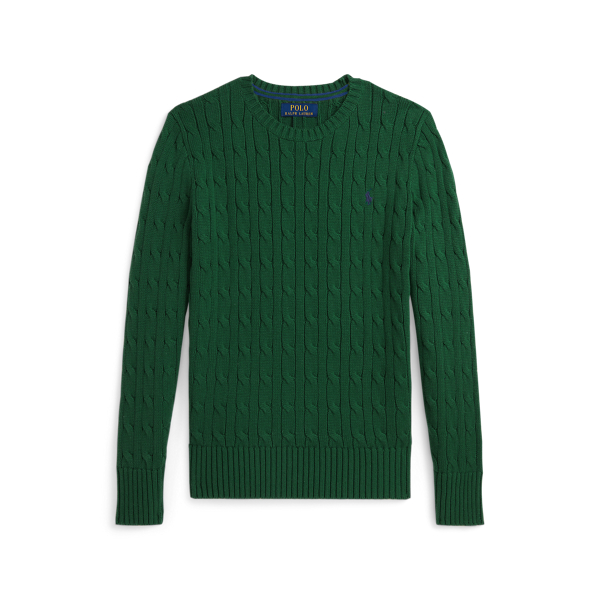 Pull en coton torsadé