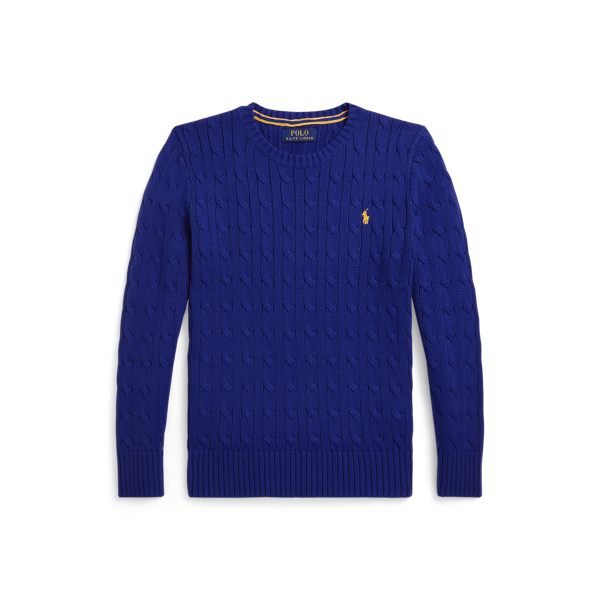 Cable-Knit Cotton Jumper
