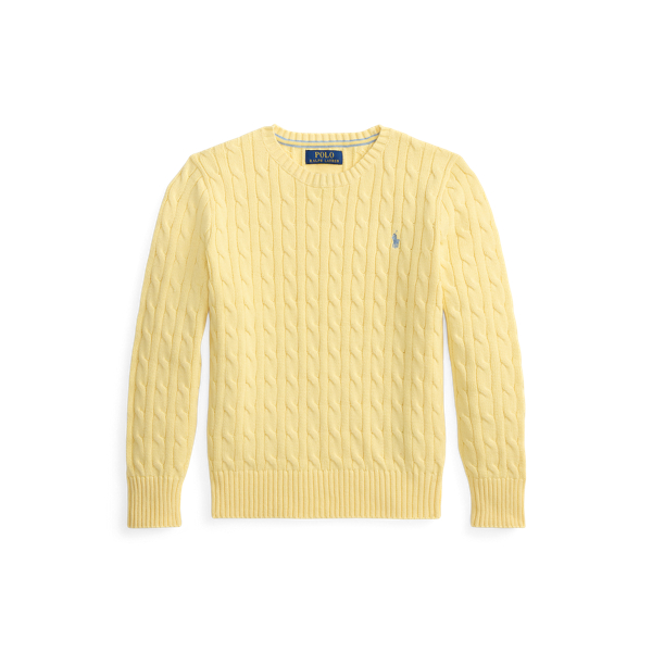 Cable-Knit Cotton Jumper