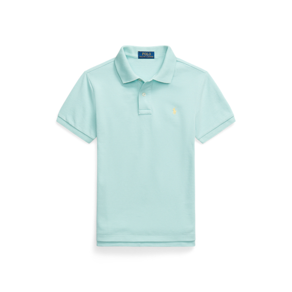 Polo cintré en coton piqué