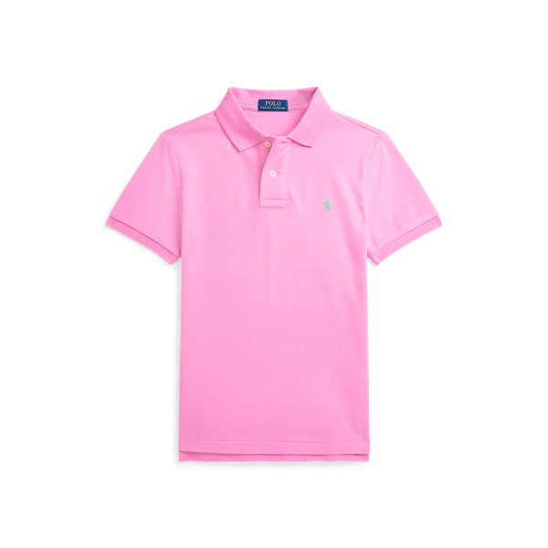 Polo cintré en coton piqué
