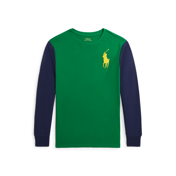 Big Pony Mesh Long-Sleeve T-Shirt Boys 6-14 Years 1