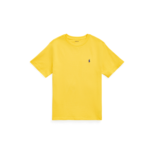 Canary Yellow T-shirt col rond jersey de coton Boys 6-14 Years 1