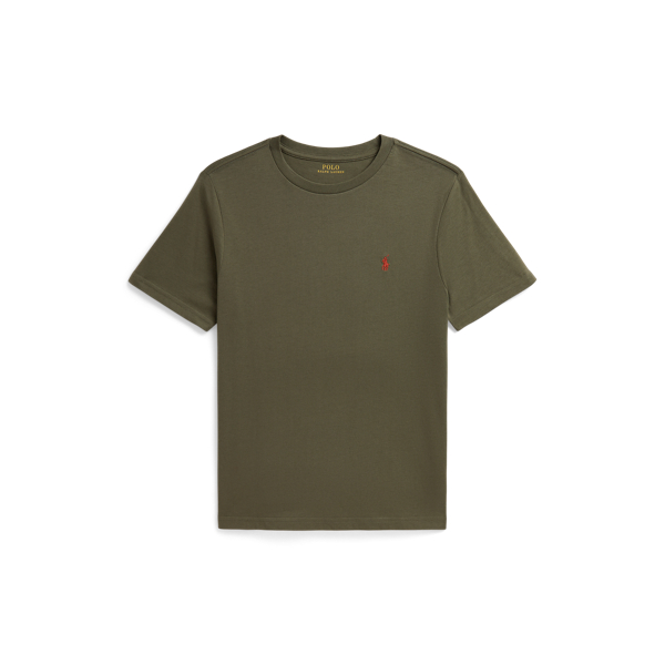 Cotton Jersey Crewneck Tee
