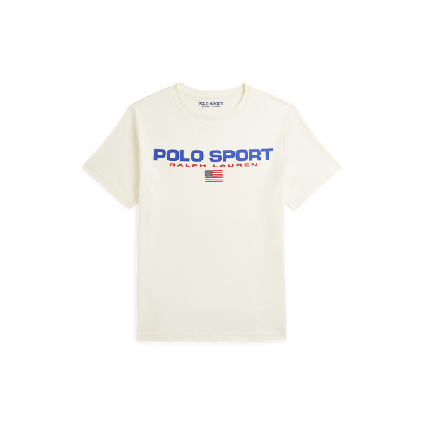 T-shirt Polo Sport jersey de coton Boys 6-14 Years en 1