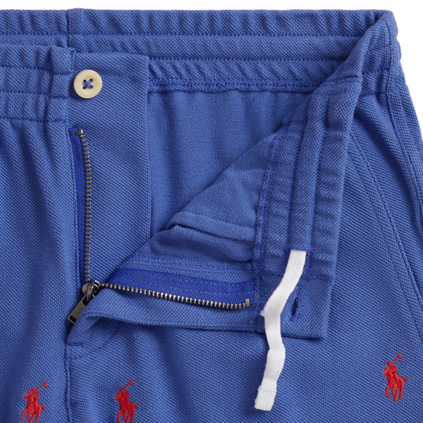 Liberty Polo Pony Cotton Mesh Short Boys 8-20 3
