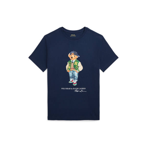 Polo Bear Cotton Jersey T-Shirt