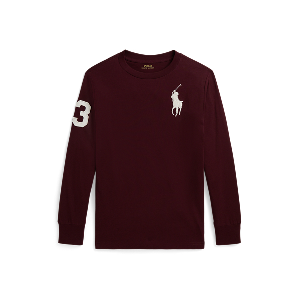 Rich Ruby Big Pony Cotton Long-Sleeve Tee Boys 8-20 1