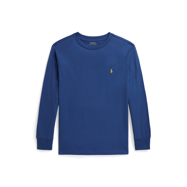 Cotton Jersey Long-Sleeve T-Shirt Boys 6-14 Years 1