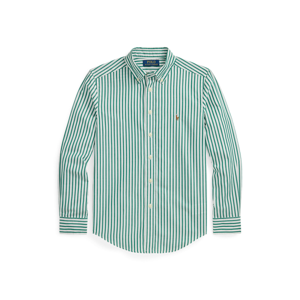 Striped Cotton Poplin Shirt