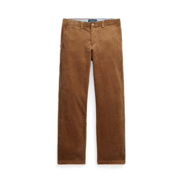 Straight Fit Cotton Corduroy Pant