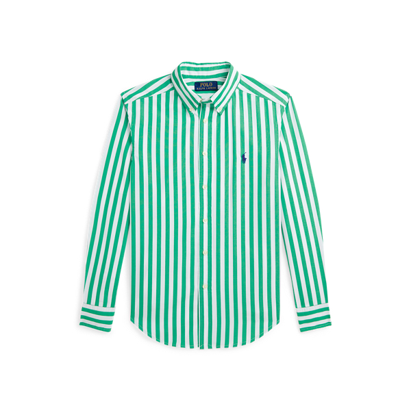 Striped Cotton Poplin Shirt