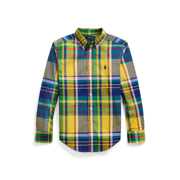 KAR様 90-00s Polo Ralph チェックシャツ ポプリン チェック コットン ポプリン シャツ | ラルフ ローレン公式