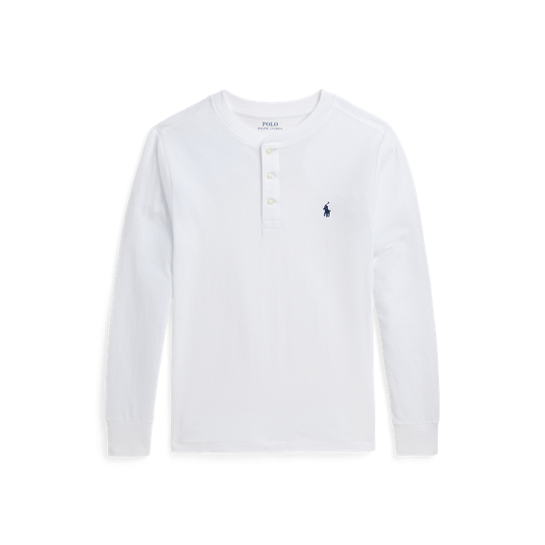 Boys white shops ralph lauren tshirt