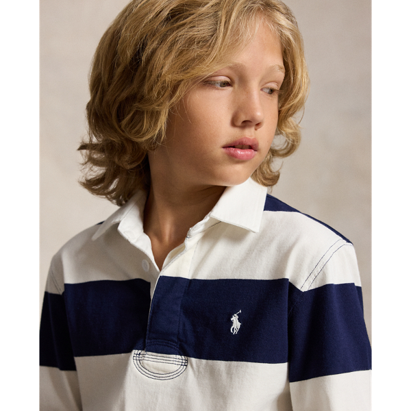 Refined Navy/Nevis The Iconic Rugby Shirt Boys 8-20 5