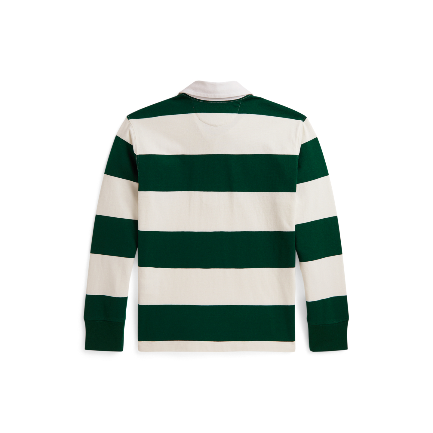 Рубашка Ralph Lauren The Iconic Rugby Shirt, цвет: Тёмно-зелёный — фото 1