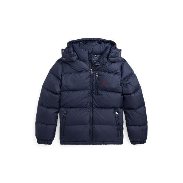 Ripstop Down Hooded Jacket for Boys Ralph Lauren BH