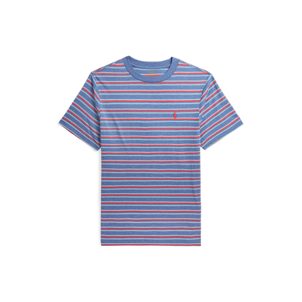 Striped Cotton Jersey Tee