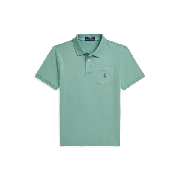 Kids green polo shirt best sale