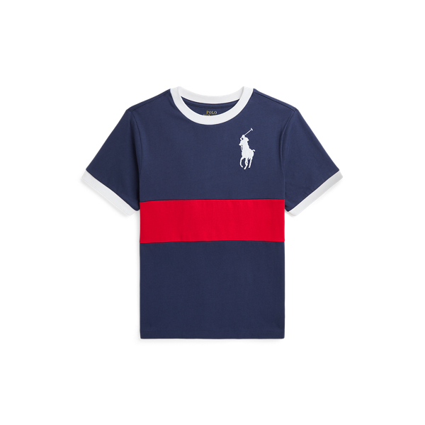 Big Pony Heavyweight Cotton Jersey Tee Boys 6-14 Years 1
