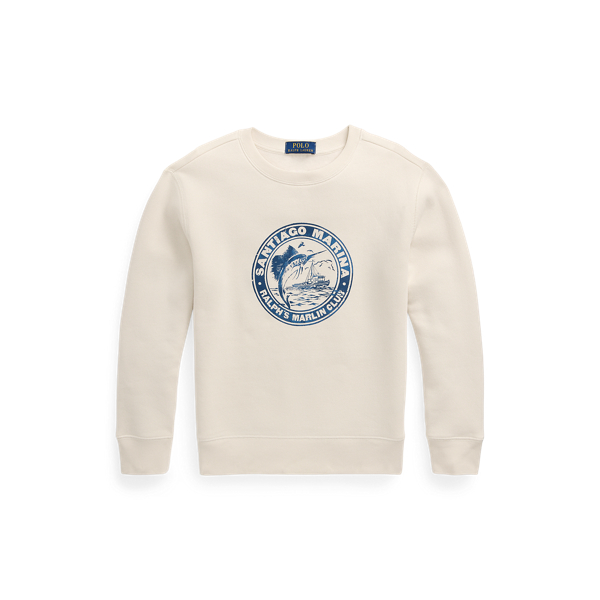 Fleece Graphic Sweatshirt for Boys Ralph Lauren UK