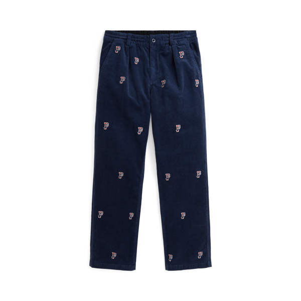 Polo ralph lauren embroidered pants deals