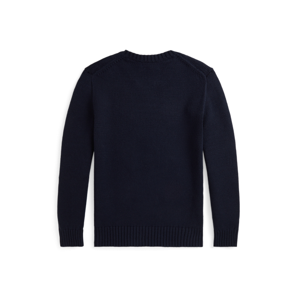 Polo Bear Crewneck Jumper for Boys Ralph Lauren UK