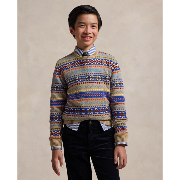 Fair Isle Crewneck Jumper