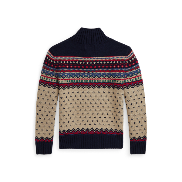 Nordic Inspired Wool Cotton Sweater