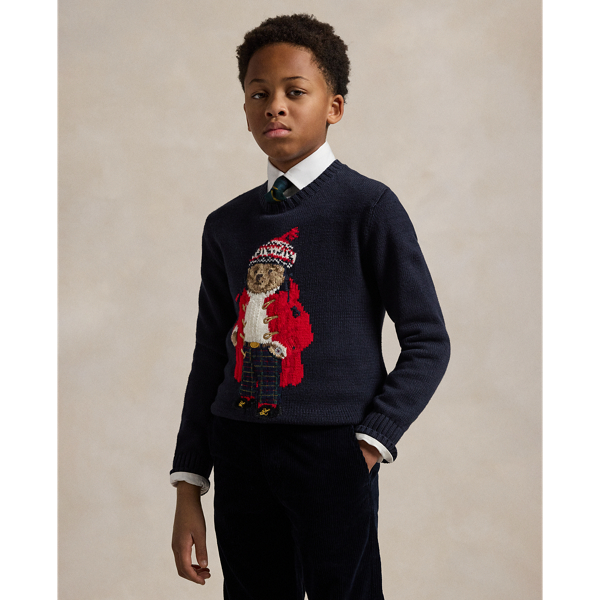 Ralph lauren bear jumper online