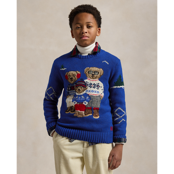 Polo Bear Family Sweater